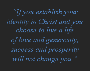 I really want a better quality of life, but I was taught that seeking prosperity or success is sin!