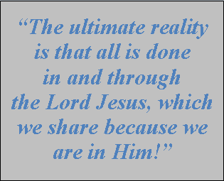 So what is this reality that I’m supposed to enter into in prayer?