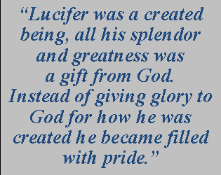 How is it possible that Lucifer rebelled against God after seeing the glory of God?