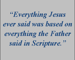 Why all this emphasis on the Word of God; isn’t just believing in Jesus all we really need?