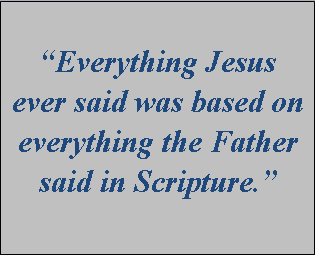 Why all this emphasis on the Word of God; isn’t just believing in Jesus all we really need?