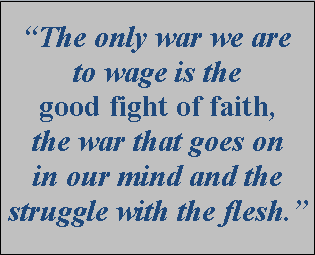 I get so weary warring against all these attacks; I thought this was supposed to be easy and light!