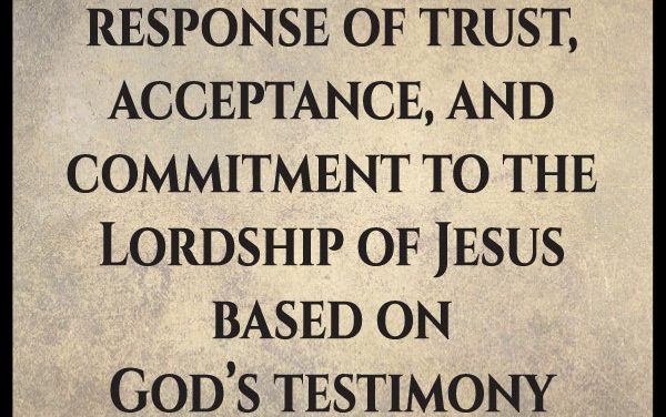 I thought we only had to believe that Jesus was the Son of God! What is your definition of faith in Jesus?