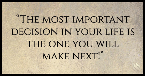 Don’t let yesterday shape your tomorrows!