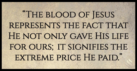 What does it mean to draw near to God by the blood of Jesus?