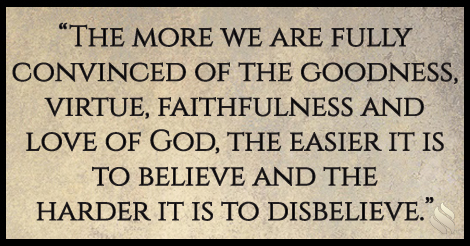 It seems like nothing I do actually strengthens my faith!