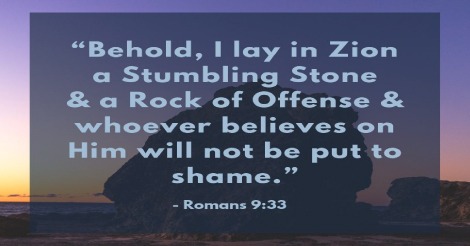 No More Stumbling